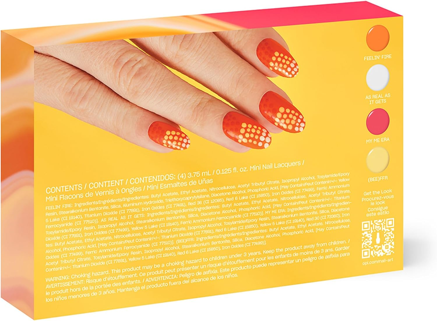 OPI Nail Lacquer, up to 7 Days of Wear, Chip Resistant & Fast Drying, Summer '24, My Me Era Collection, Mini Pack image number 5