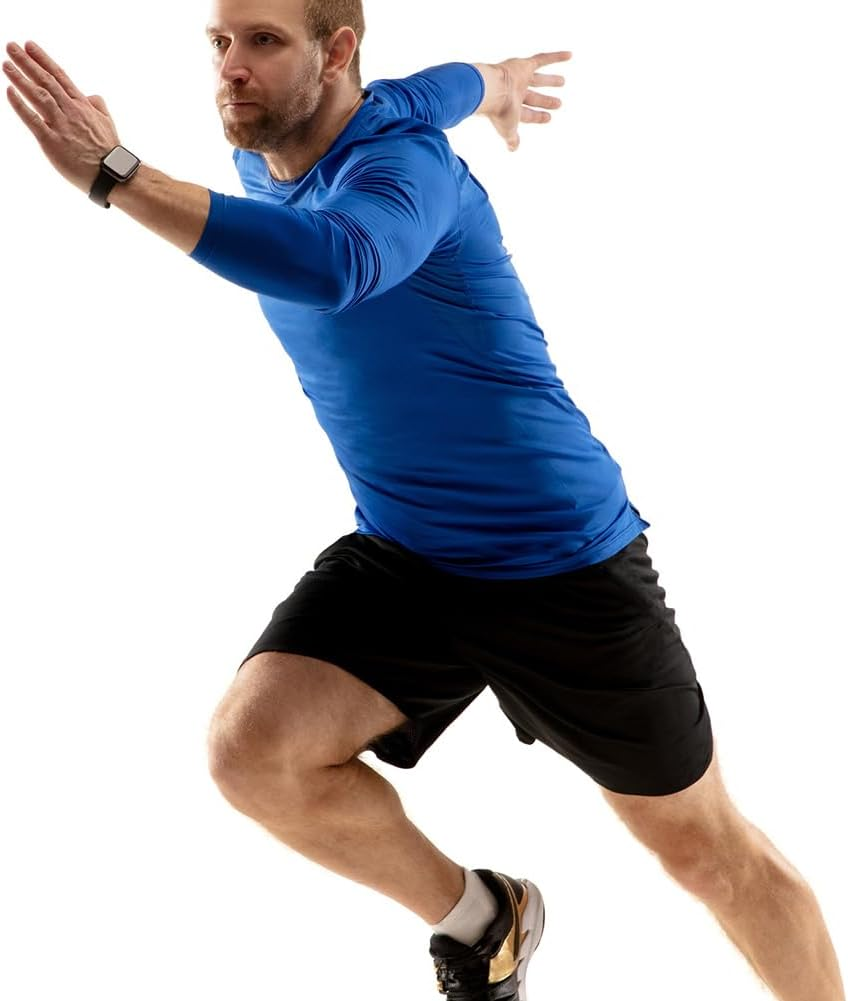 Diuli Men'S Sports Shorts, Men'S Sports Shorts, Quick Sports Shorts with Zip Pockets, Running Trousers for Fitness, Outdoor, Gym, Basketball, Black-L, Large image number 4