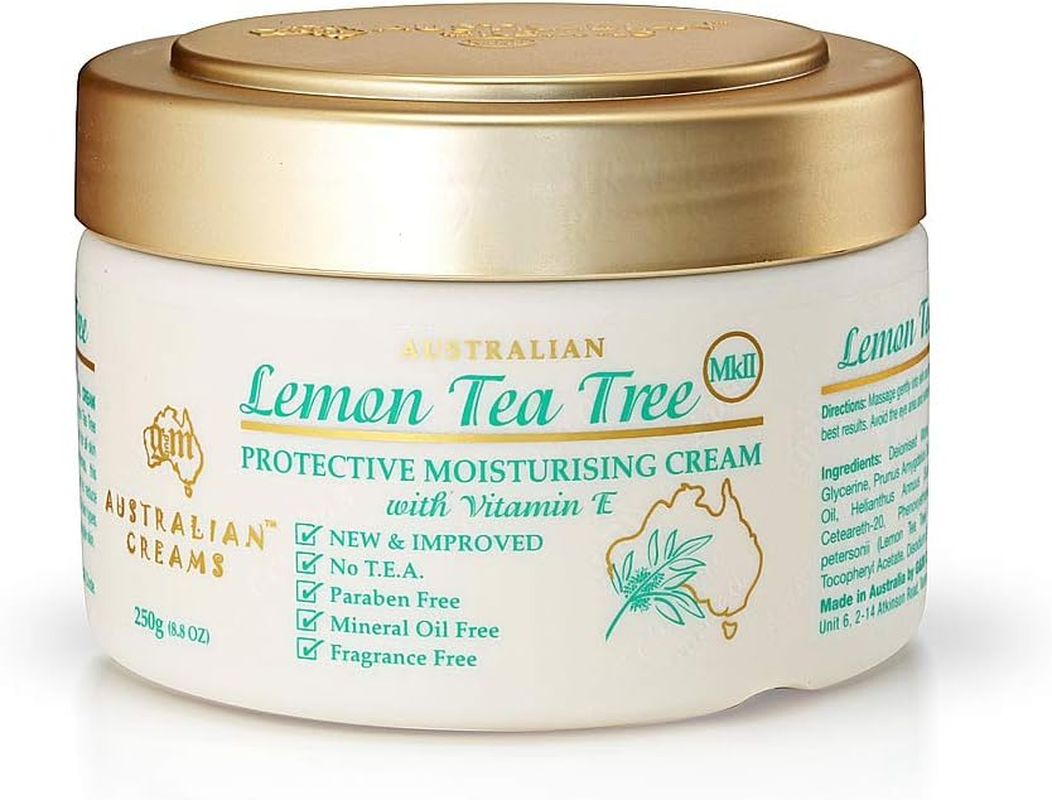 Australian Creams Lemon Tea Tree Moisturising Cream 250 G image number 1