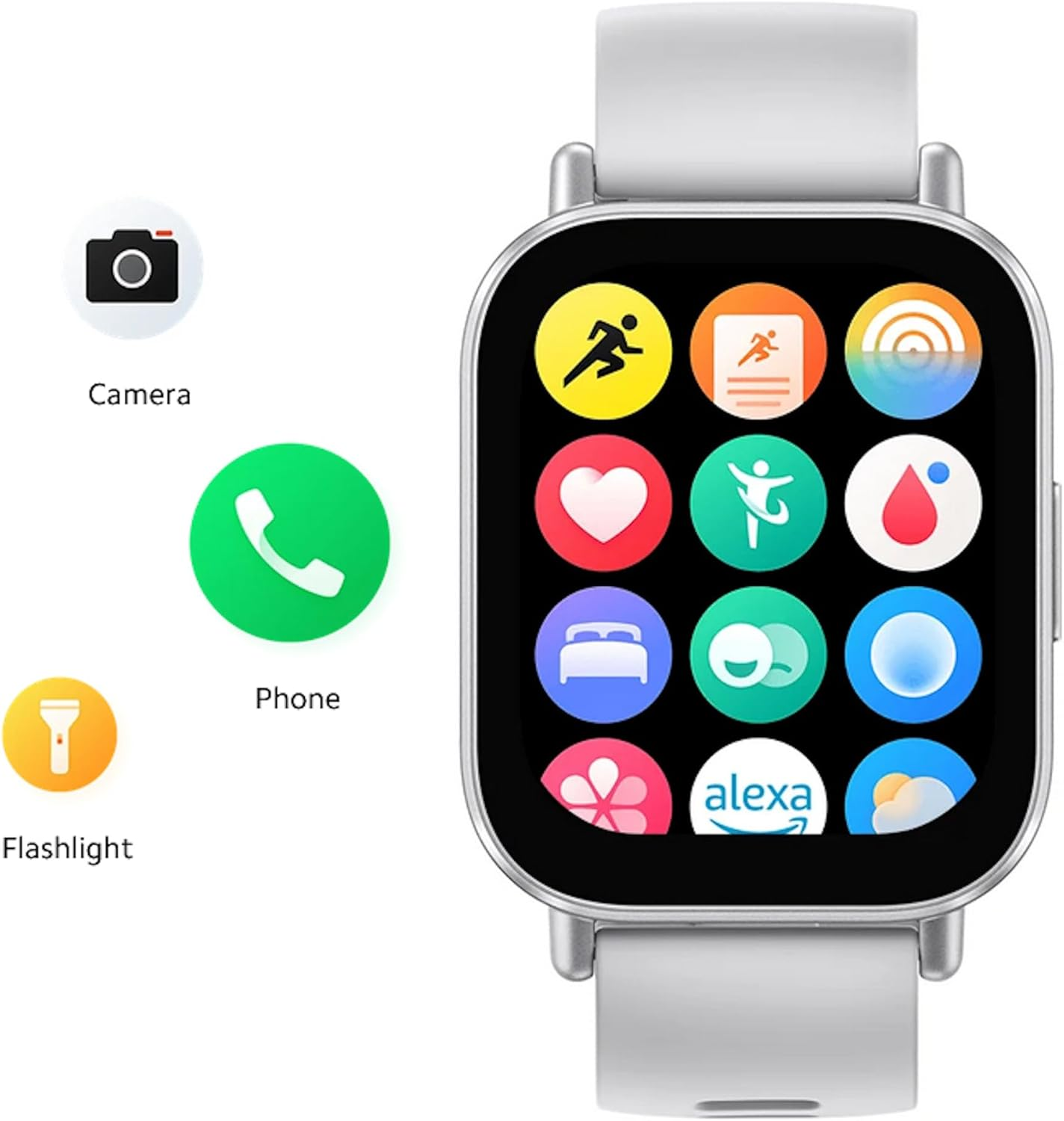 Redmi Watch 5 Lite Smartwatch, 1.96 Inch AMOLED Display, 18 Day Battery, 150+ Sports Modes, Built-In GPS, Heart Rate and SPO₂ Tracking, 5ATM Waterproof, Always-On Display, Bluetooth Calls - Gold, image number 6