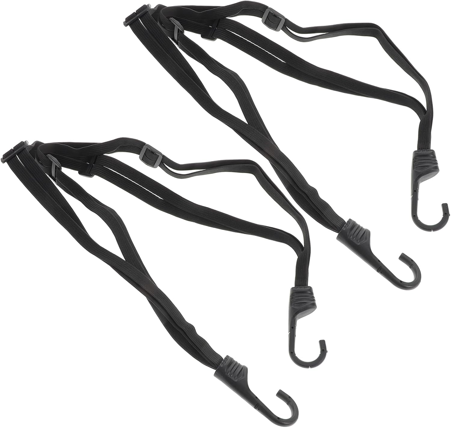 WHAMVOX 2Pcs Elastic Motorcycle Helmet Straps Luggage Belt Strap Secure Binding for Bike Car image number 3