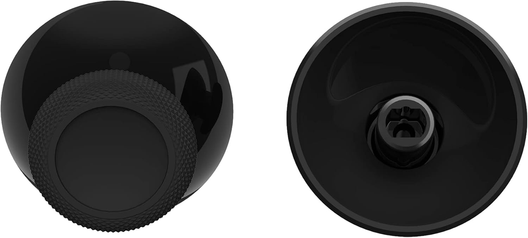 Extremerate Replacement Controller Joystick for Xbox One - 4 PCS Black Thumbsticks Analog Thumb Sticks Parts for Xbox Series X/S, Xbox One S/X, Elite Controller with Repair Kit Screwdriver