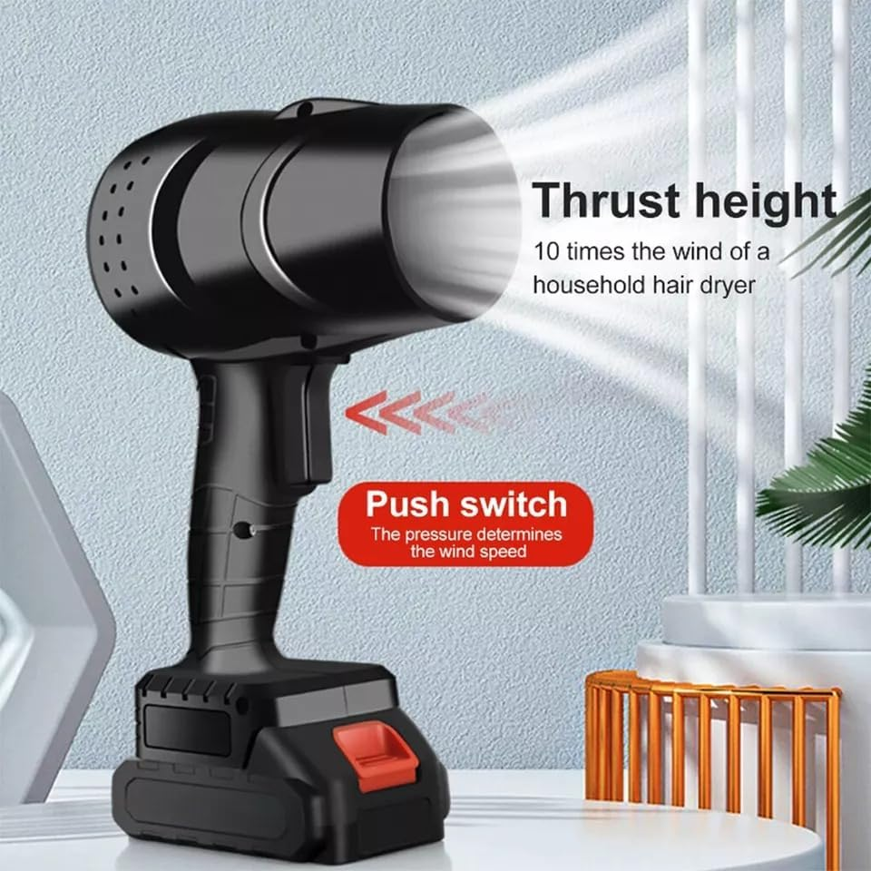 130,000RPM Air Jet Dry Blower Electric Powerful Mini Turbo Jet Fan image number 6