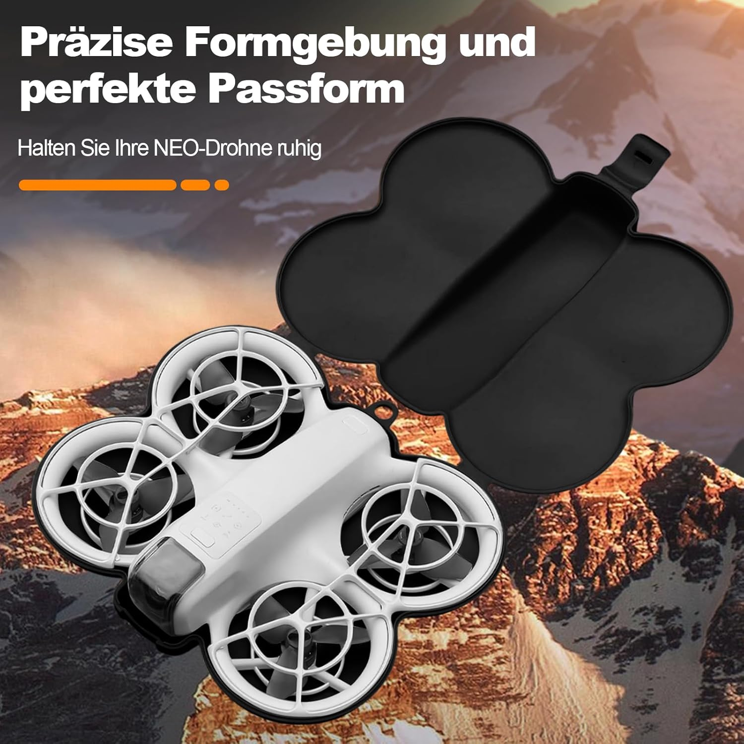 Case for DJI Neo, Plastic Carry Case for DJI Neo Case, DJI Neo Case, Black, Black, No image number 4