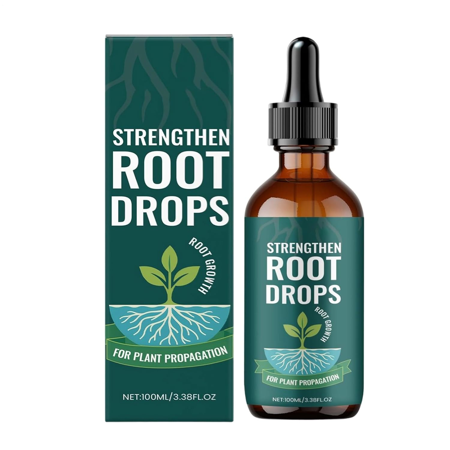 Rronnoy Prop Drops for Plants, Rooting Liquid 100Ml, Root Grow for Plants, for Indoor Hydroponic Growing Gardening image number 3