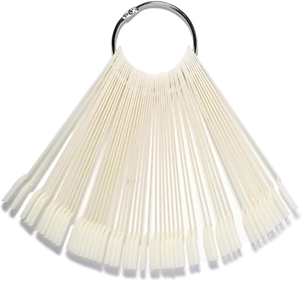 50 Pieces Art Display Sample Sticks for Nails Art Sticks Manicure Supplies Accessories image number 6