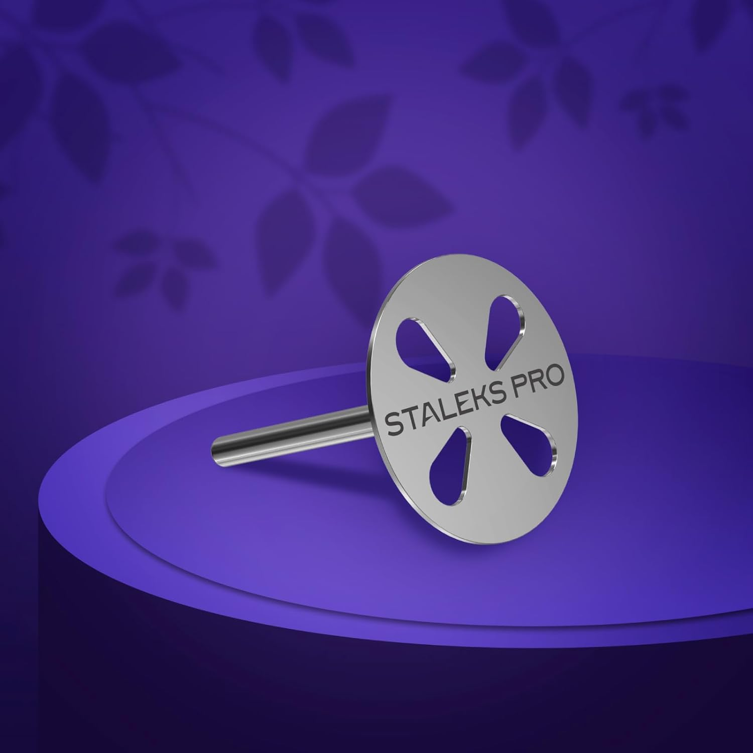 STALEKS Pododisc 20Mm Pedicure + 5 Spare Files 180 Grit Professional Home Use Stainless Steel (Pdset-20) image number 2