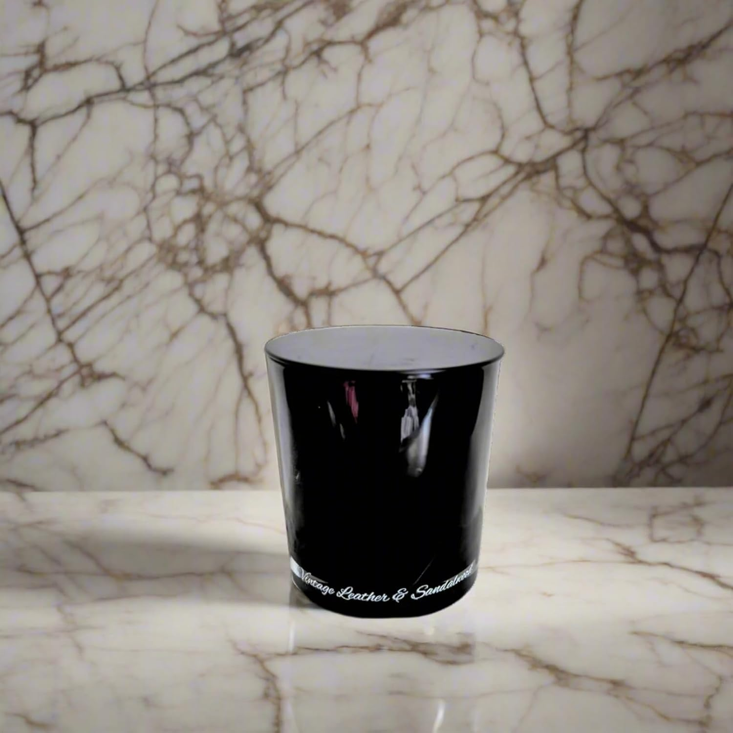 Vintage Leather & Sandalwood - 400G Extra Large Soy and Coconut Candle image number 1