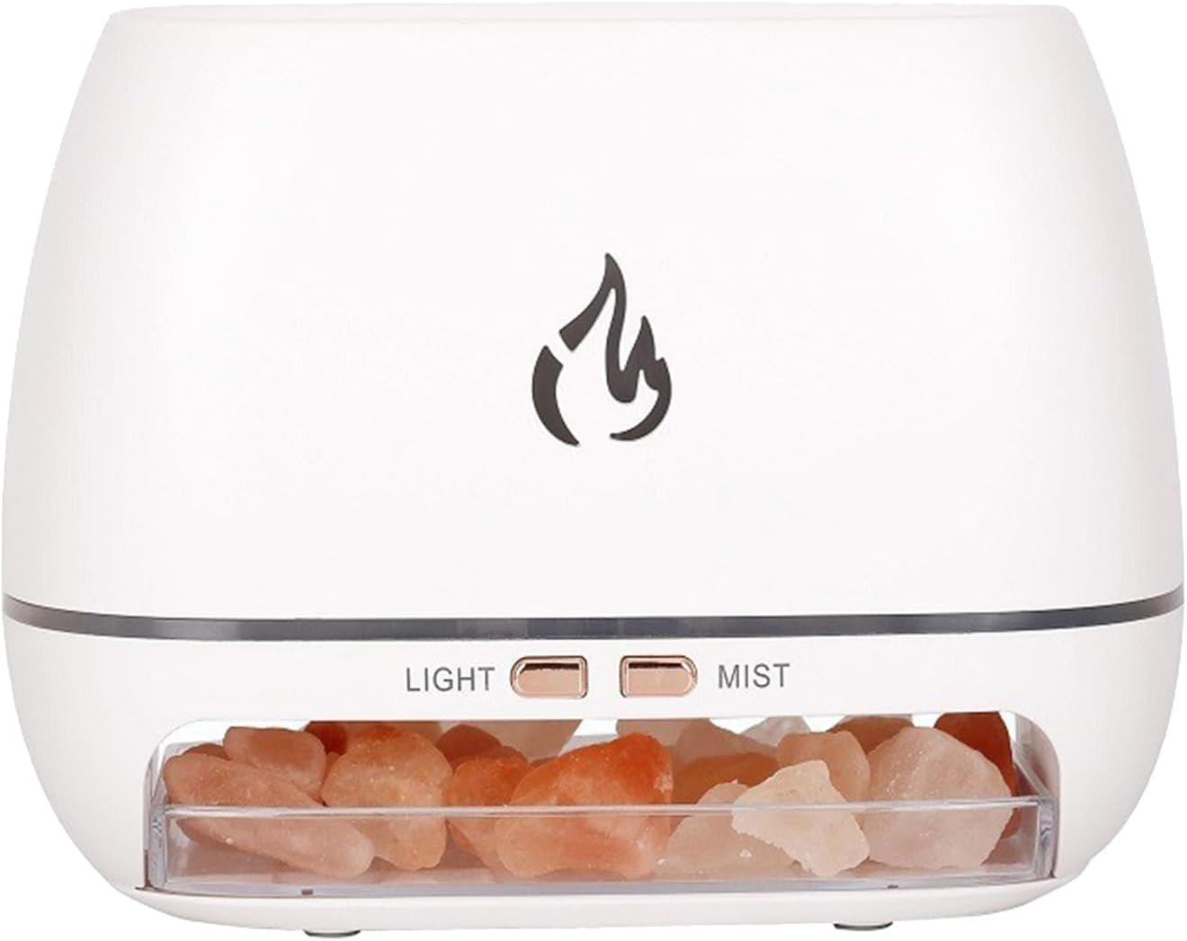 Ultrasonic Diffusers | Salt Stone Fragrance Diffuser | Air Humidifier Fragrance with Light 7 Colours for Car Spa Men Women Room Office Meditation Yoga Studio Studio