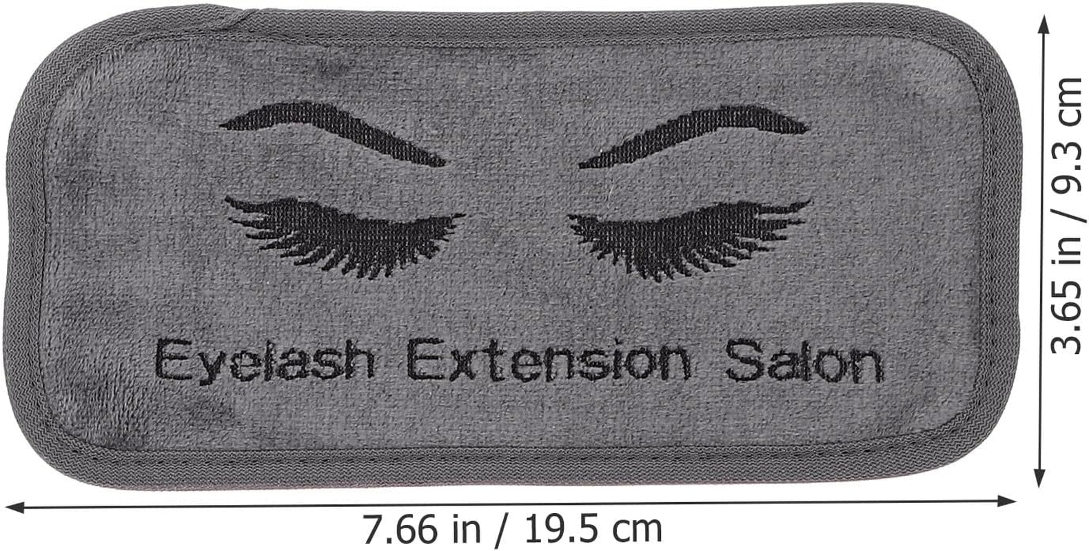 Angoily 3Pcs Eyelash Extension Forehead Pads Set, Lash Grafting Headbands with Deep Pink White Grey, Lash Extension Accessories for Professional Beauty Use image number 5