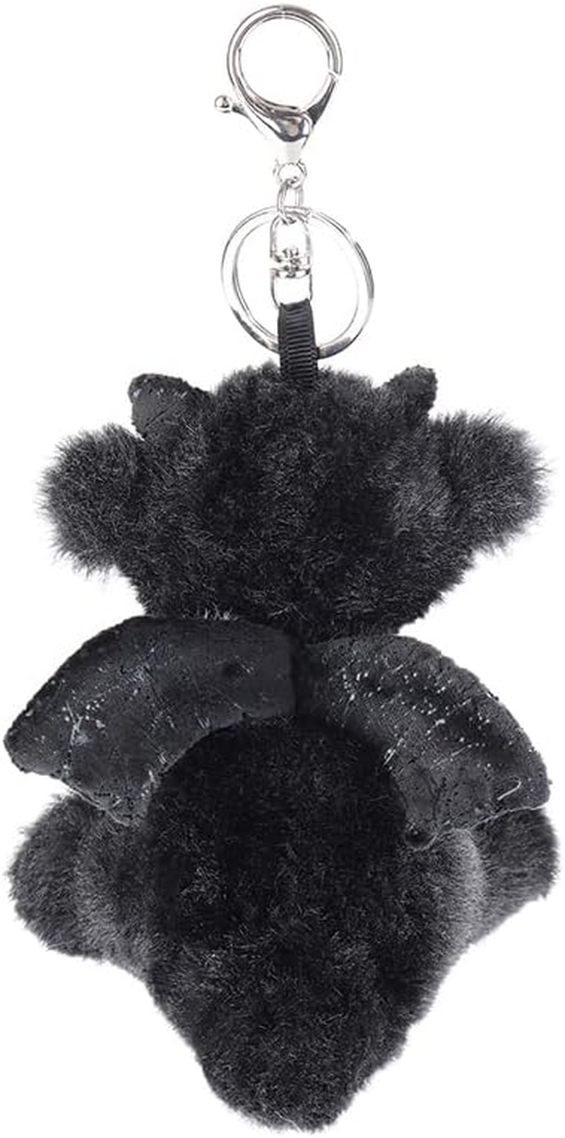 Apricot Lamb Cute Toys Plush Dragon Dinosaur Stuffed Animal Soft Keychain for Kids Bag, Purse, Backpack, Handbag (5 Inches) - Colorful image number 3