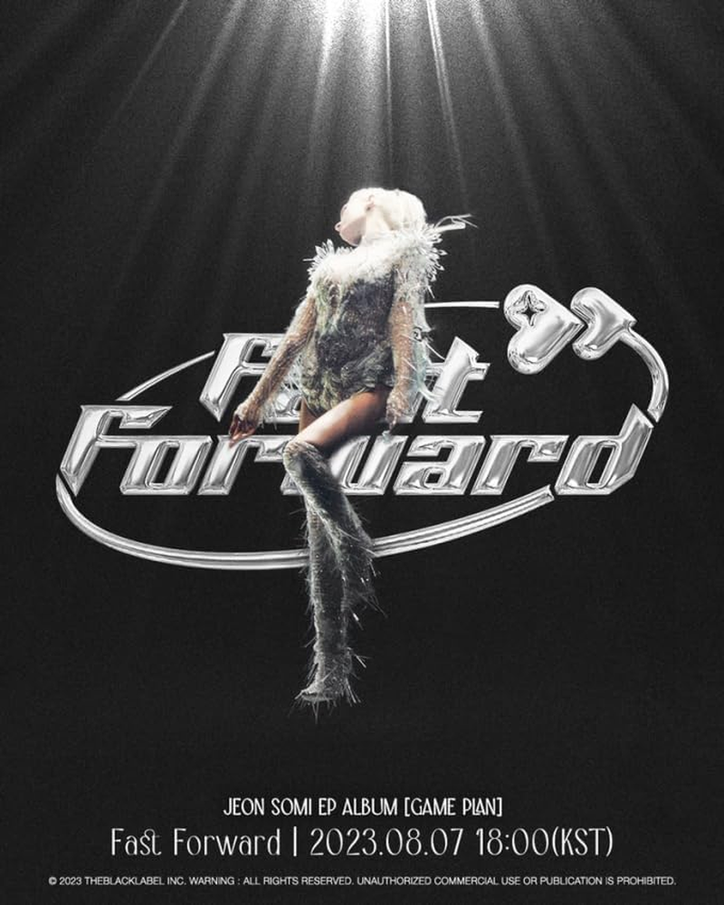 Jeon Somi GAME PLAN EP Album NEMO BLACK Version Case+7P Concept Photocard+1P Selfie Photocard+1P QR Card+1Ea Paper Ornament+Tracking Sealed image number 3