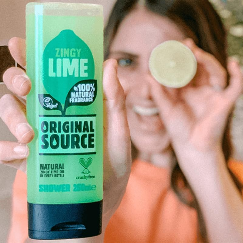 Original Source Zingy Lime Shower Gel, 6X250Ml image number 4