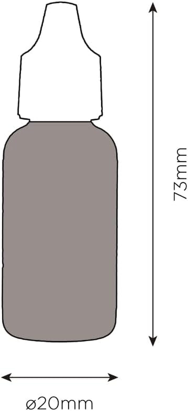 Tsukineko Staz on Solvent Ink Refill, 031 Jet Black image number 4