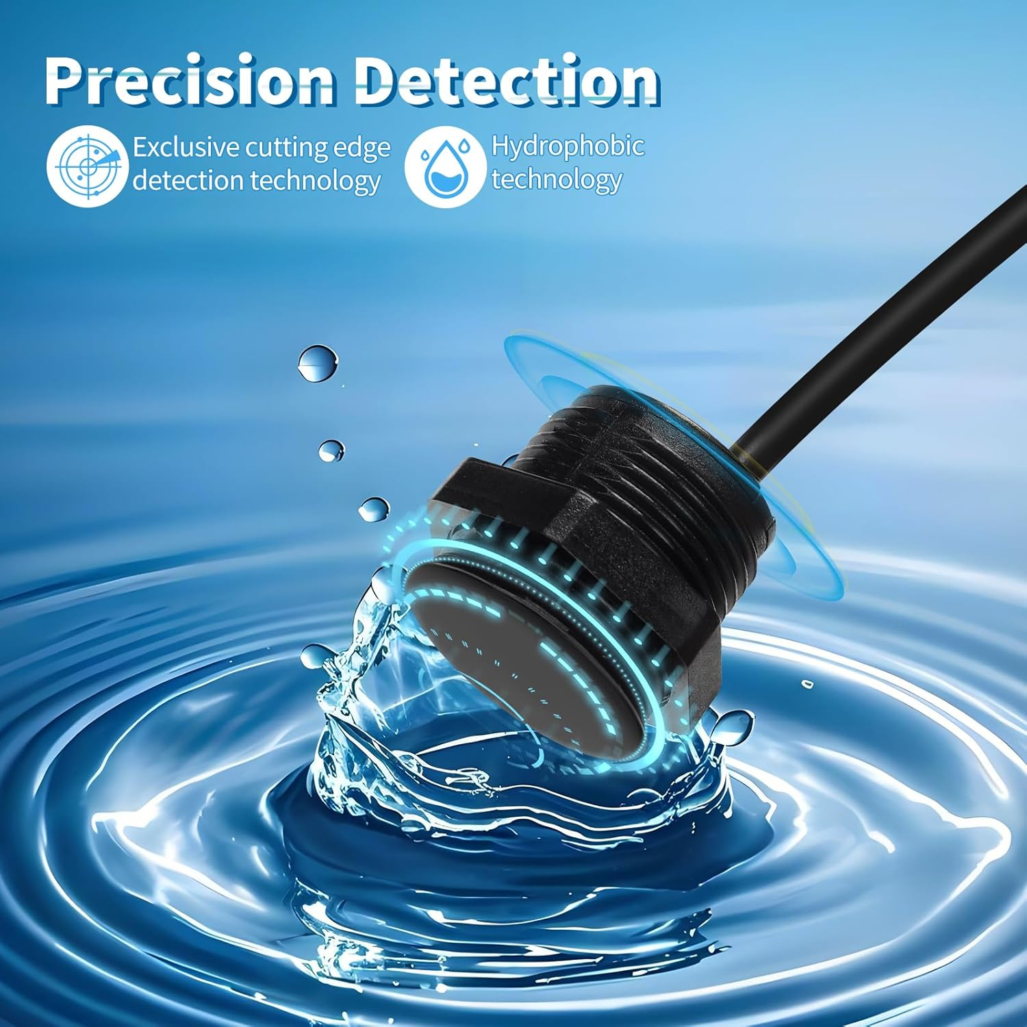 Briidea Bluetooth RV Water Tank Level Sensor Monitor Indicator with App & LED Display, Precise Detection, Auto-Sense Modes, Ensures Water Supply for Rvs, Boats, Caravans image number 3