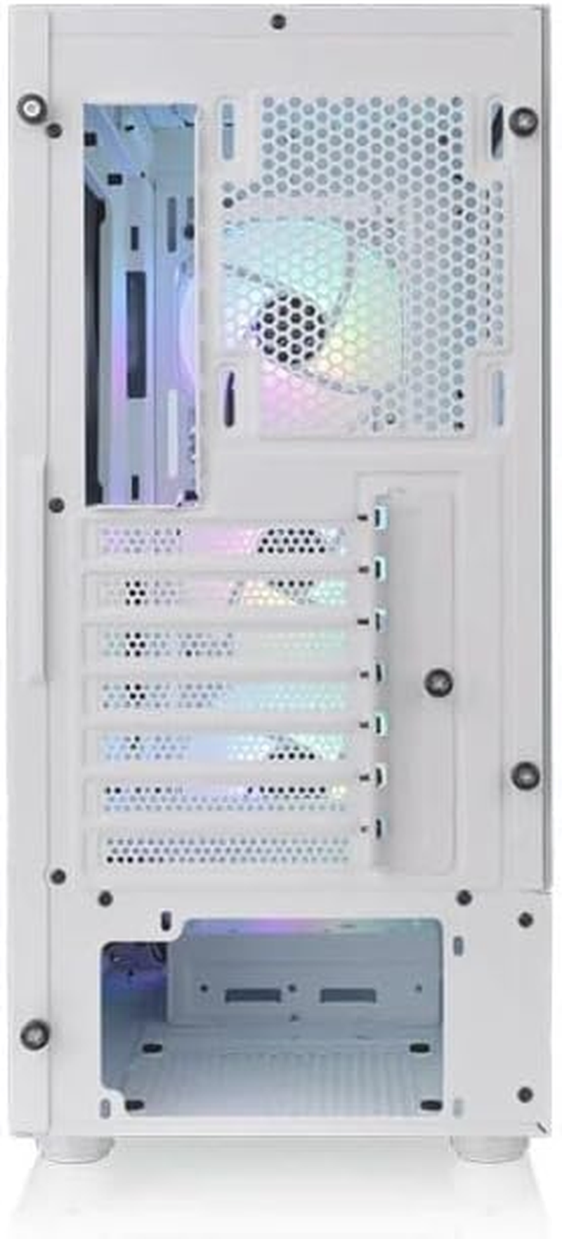 Thermaltake View 200 plus ARGB TG Mid Tower Case Snow Edition, CA-1X3-00M6WN-01 image number 5