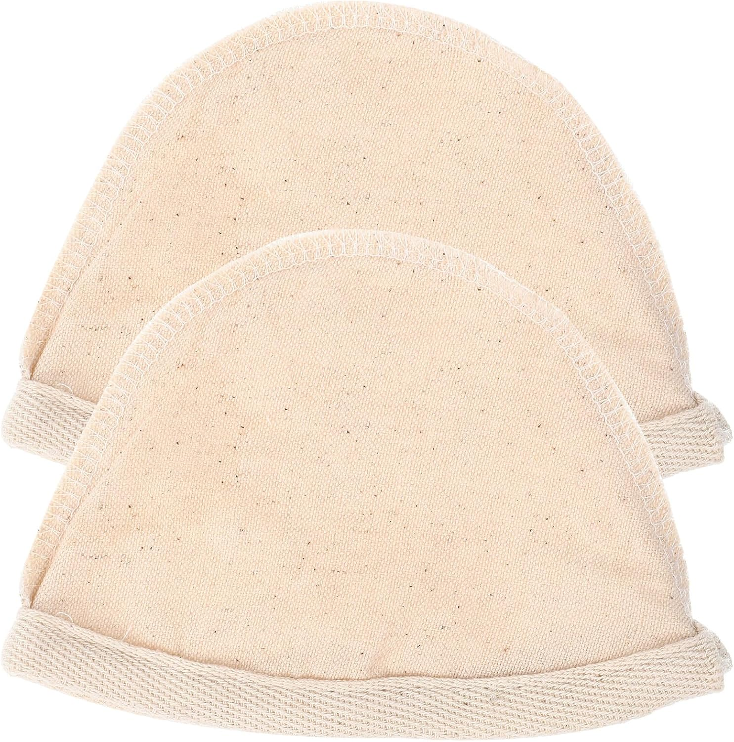 BAZEITFLOW 2Pcs Reusable Large Cotton Mesh Filter Bags for Milk Tea Coffee Juice Straining Multi-Use Strong Filtration Pouches for Soy Milk Herbal Tea Practical Home Supplies image number 2