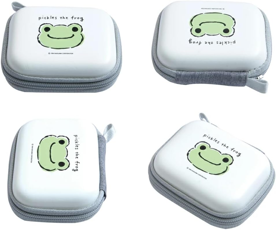 Granthunk Gadget Pouch, Small Hard Pouch, Storage, Small Items, Pickle Frog, Gadget Pouch, SS Cable, Compact, Travel, Business Trip - Up image number 4