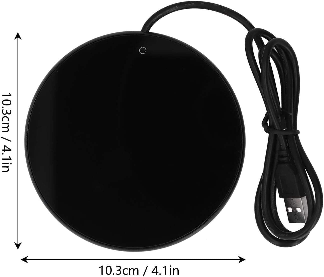 Smart Coffee Mug Warmer, 3 Levels Temperature Setting USB Powered Beverage Cup Warmer for Home Kitchen Office Desk Use