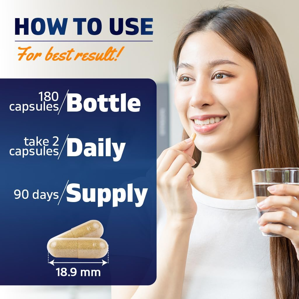 Vitamatic Bacopa Monnieri 10:1 Extract Nootropic Herbal Supplement 250Mg per Serving - 50% Bacosides, Non-Gmo & Gluten Free - 180 Vegetable Capsules image number 4