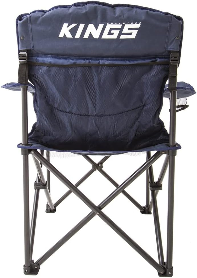 Adventure Kings Throne Portable Folding 300Kg Camping Chair Outdoor Seating 4WD image number 5