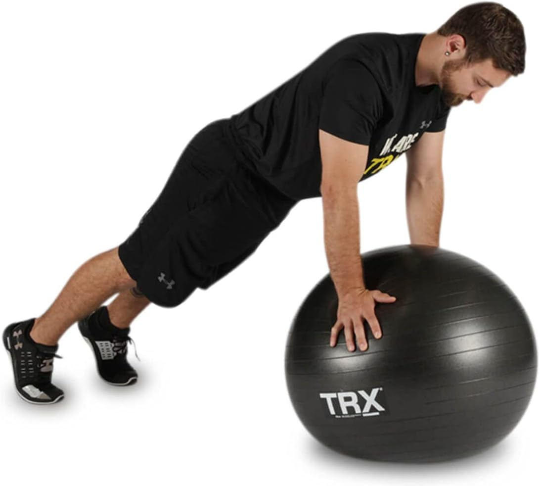 TRX Training Stability Ball, Made with Durable, No-Slip Vinyl image number 1
