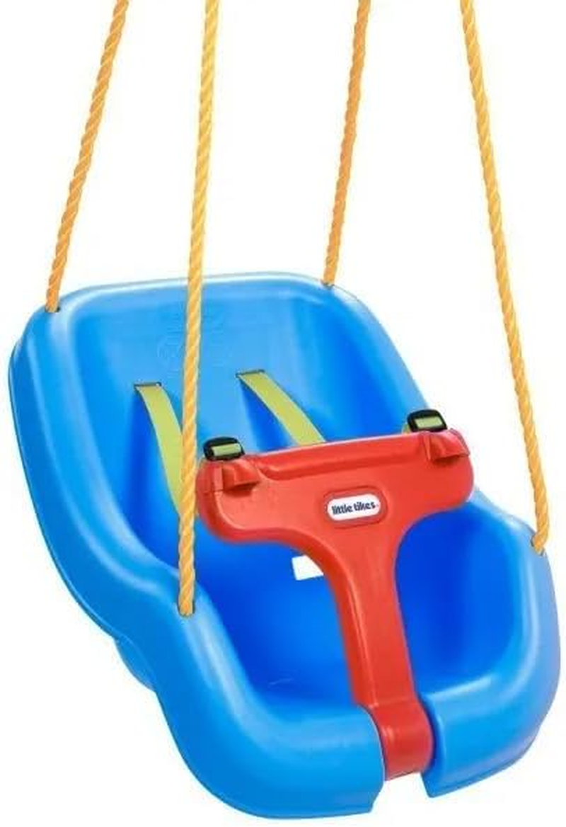 Little Tikes 2-In-1 Snug 'N Secure Swing, Blue image number 6