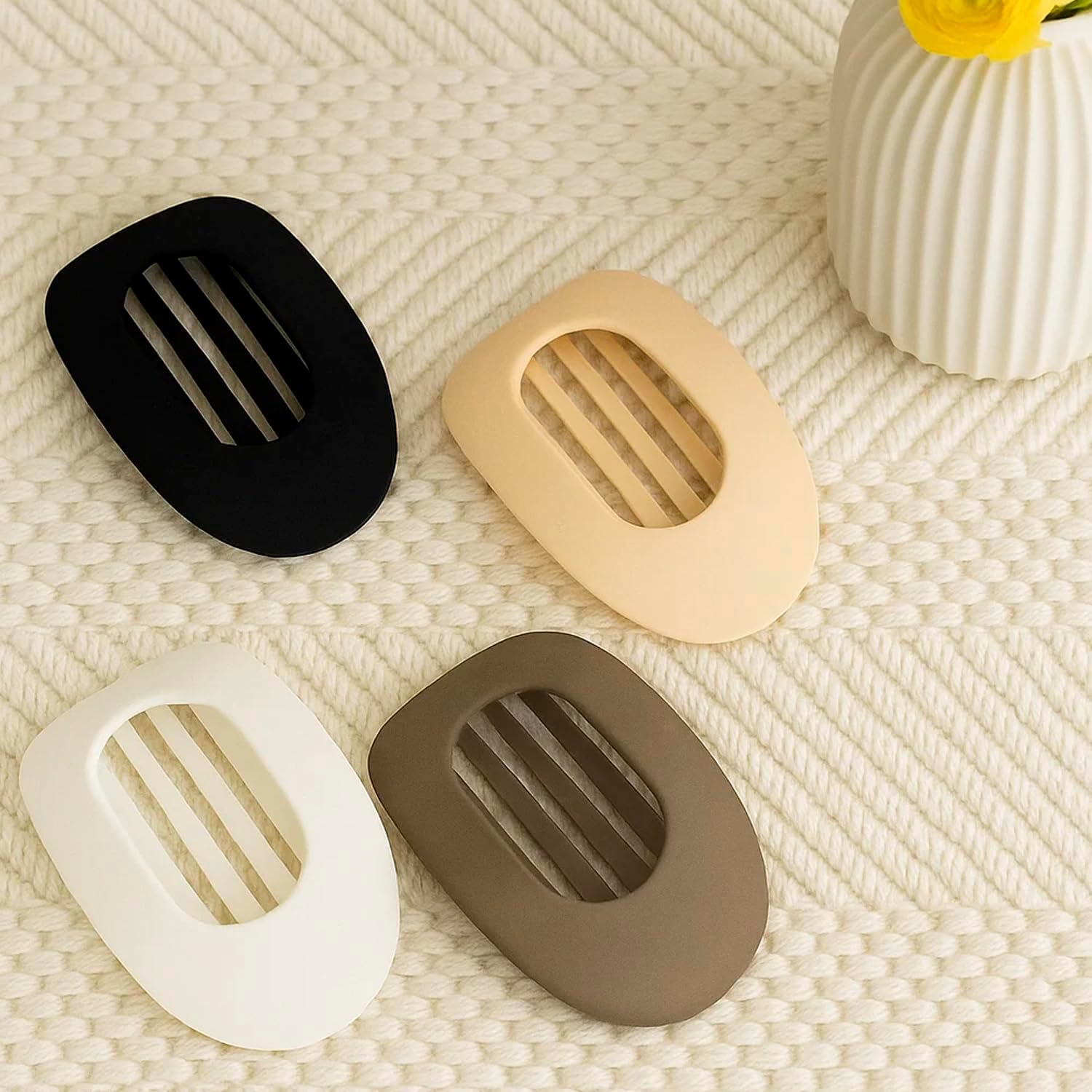 ALLY-MAGIC E23-FJ Women'S Hair Clips, French Hair Clips, Women'S Matte Strong Hold Side Hair Clips for Thin and Thick Hair, Curved Design for Lying and Driving image number 2