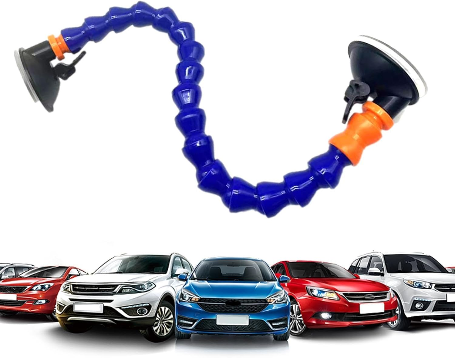 Double Head Dent Puller Tool, Strong Suction Cup Dent Remover, Car Dents Repair Tool Features Two Heads for Vehicle Body, Glass, Tile, and Mirror, 2.56 Inches image number 6