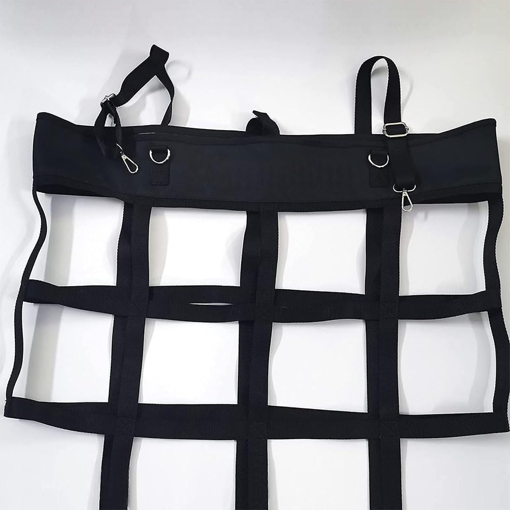 Horse Stall Fan Holder Bag, 50.8 X 50.8 Cm Box Fan Mount, Black image number 6