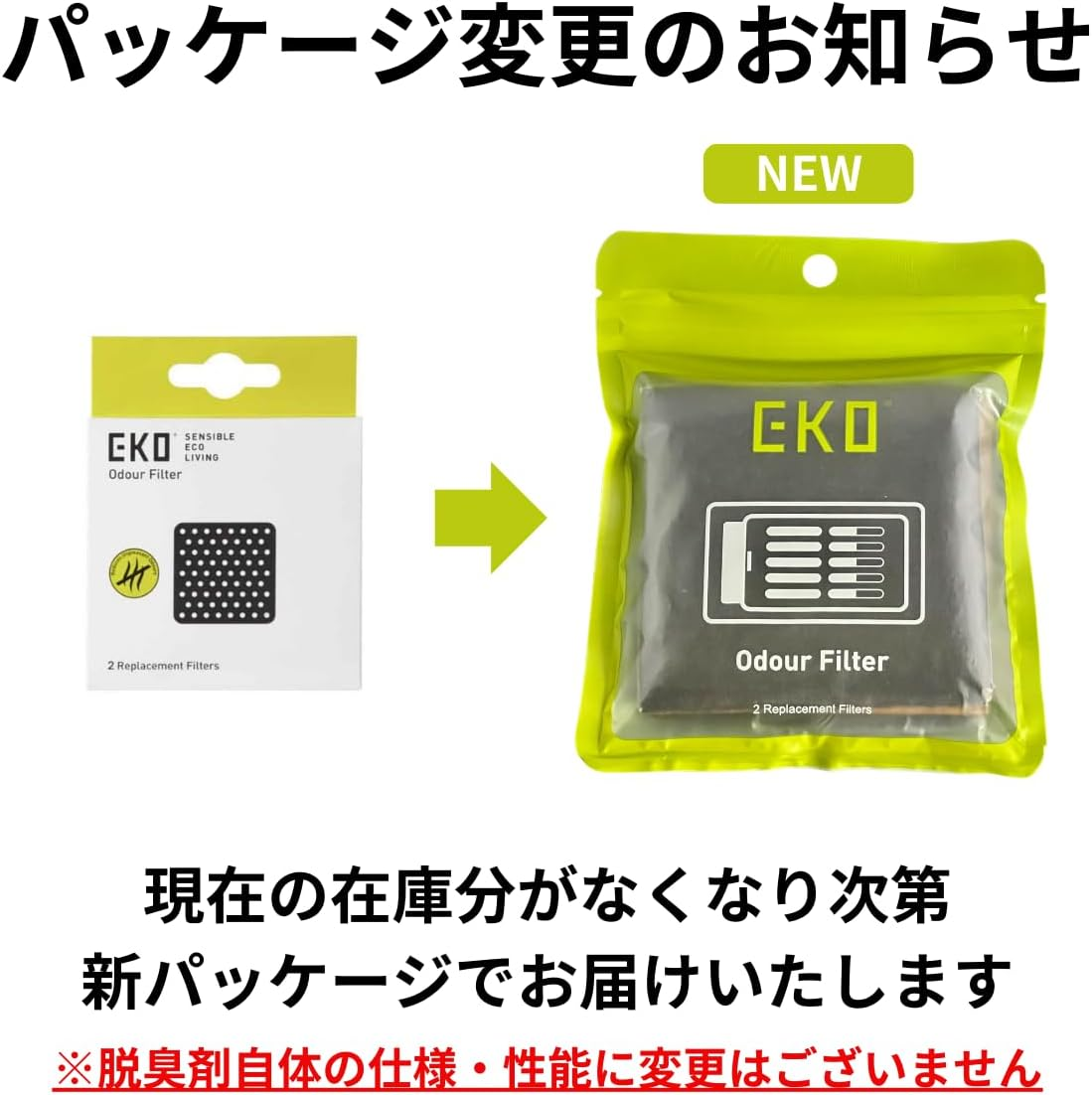 EKO Carbon Odour Filters, 2 Pieces image number 5