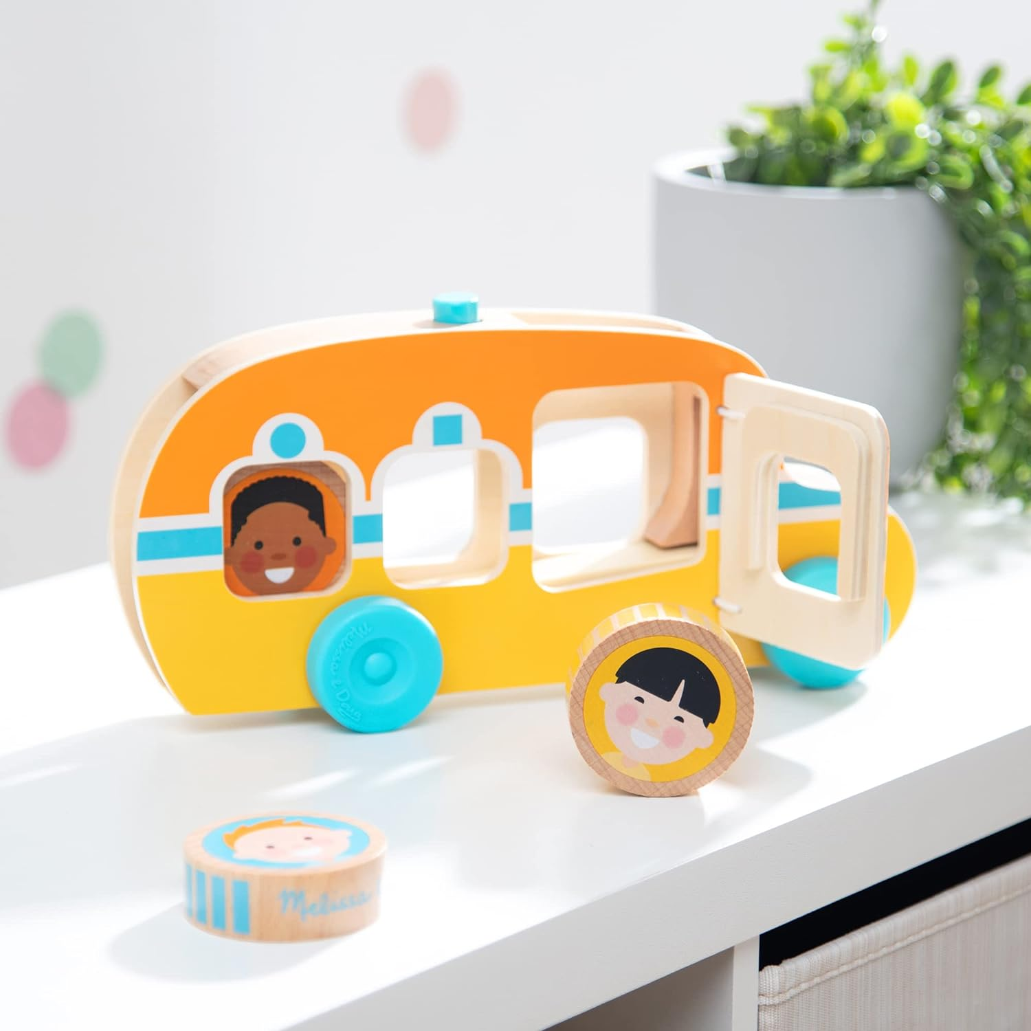 Melissa and Doug - Go Tots Roll & Ride Bus image number 5