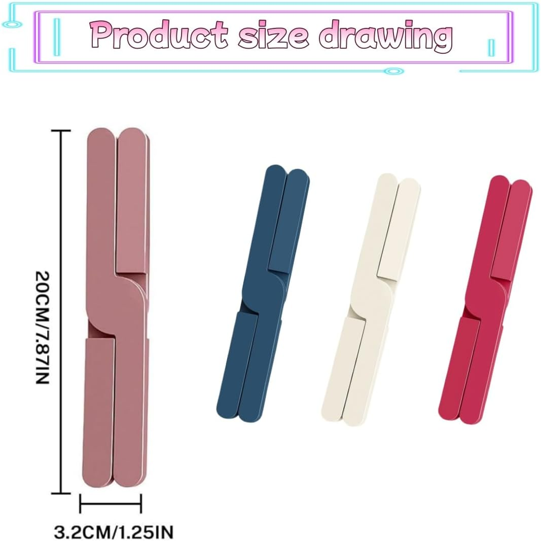 7 Pcs Foldable Silicone Trivets,Heat-Resistant Folding Pad,Drying Pad，Expandable Silicone Trivets(7 Colors) image number 1