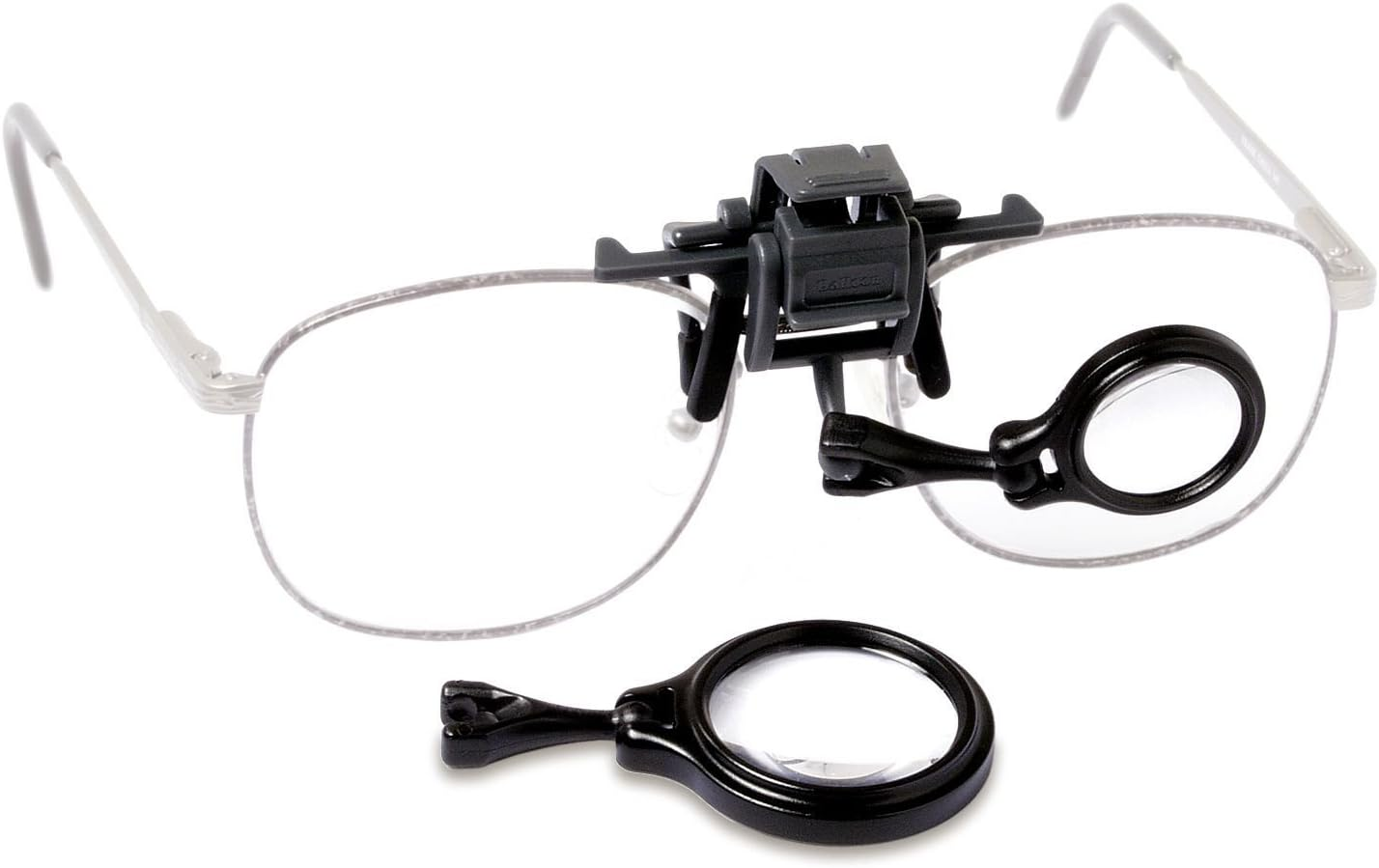 Carson Oculens Hands-Free Clip-On 5X and 8X Eyeglass Magnifier Set image number 2