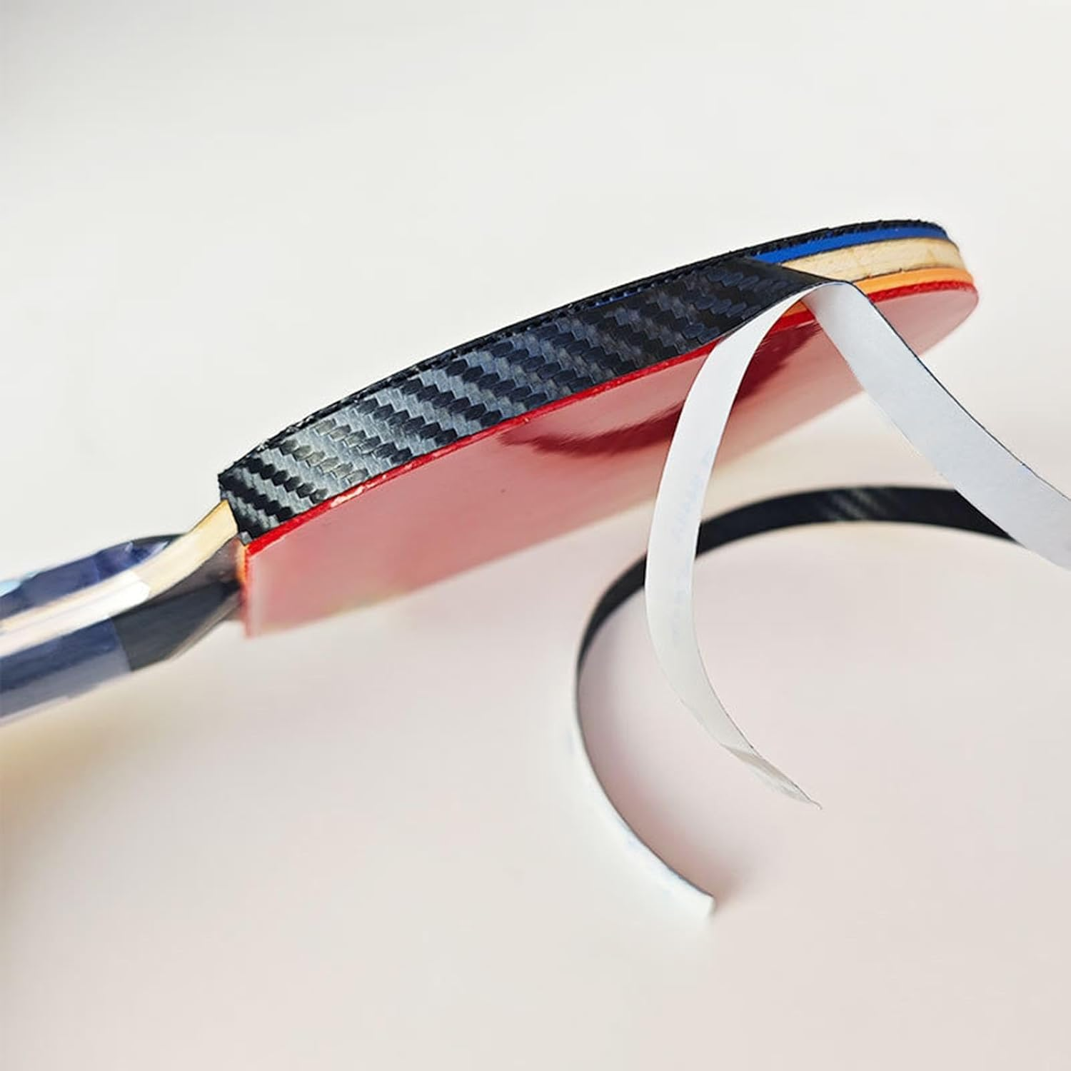 Perfeclan Table Tennis Racket Edge Tape Edge Protection Strip Men Women Side Tape Protector Protect the Edges of Your Rubber and Blade