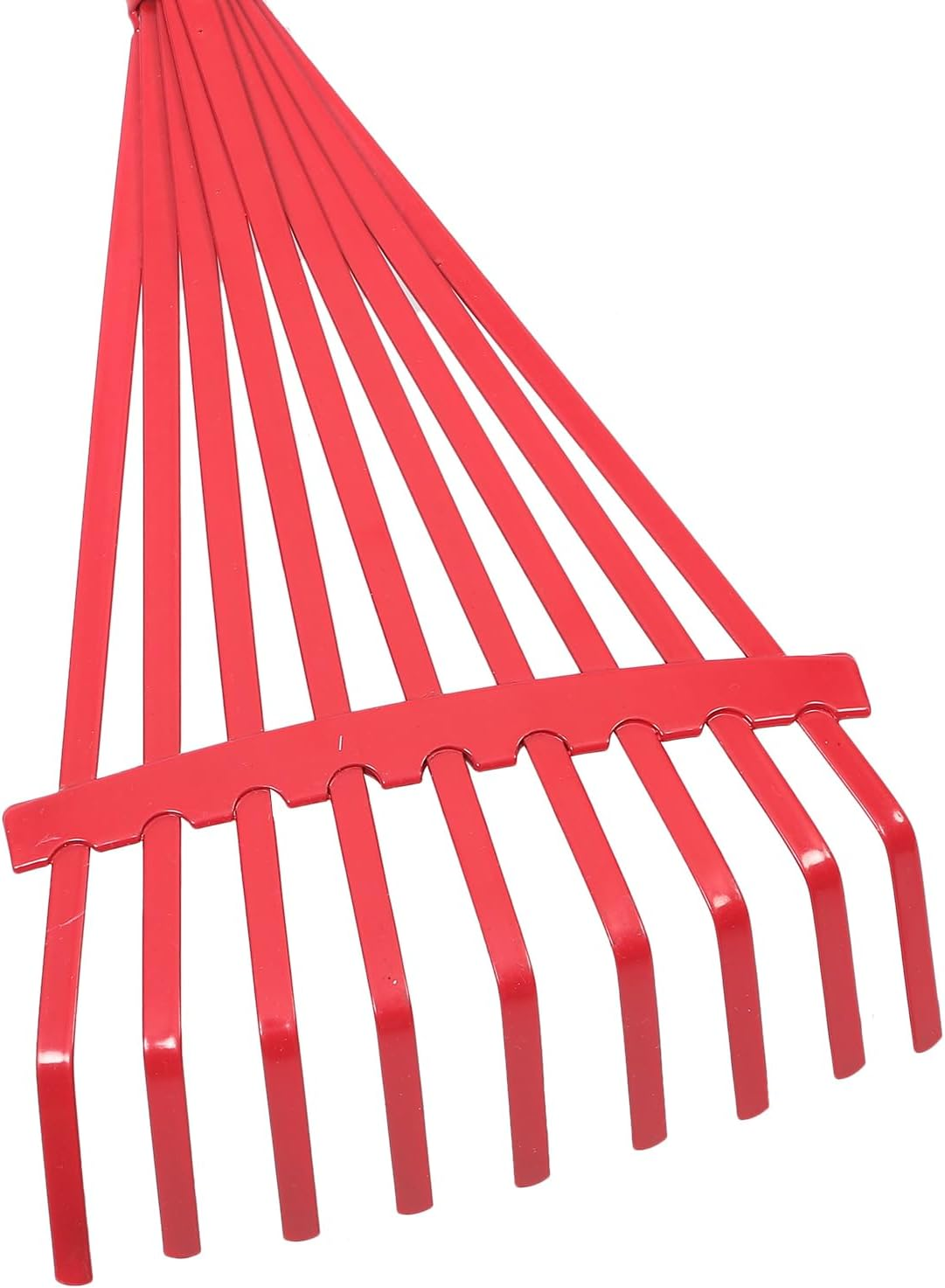 Toddmomy Removable Handle Garden Rake Lightweight Small Lawn Rake Handheld Leaf Cleaning Tool for Kids Outdoor Yard Maintenance image number 4