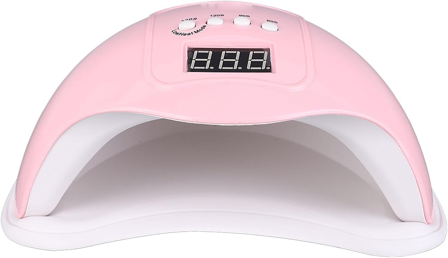 LED Gel Nail Light 48W Pink Portable Digital Nail Dryer Rapid Dry Power for Nail Art PP