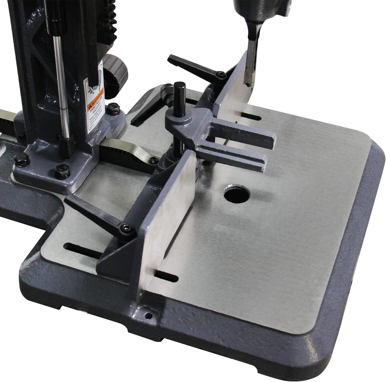 Kang Industrial MS-3816 Bench Top Mortise Machine, with 4 Sizes Chisel Bit Sets, round Holes and Square Hole Mortising image number 3