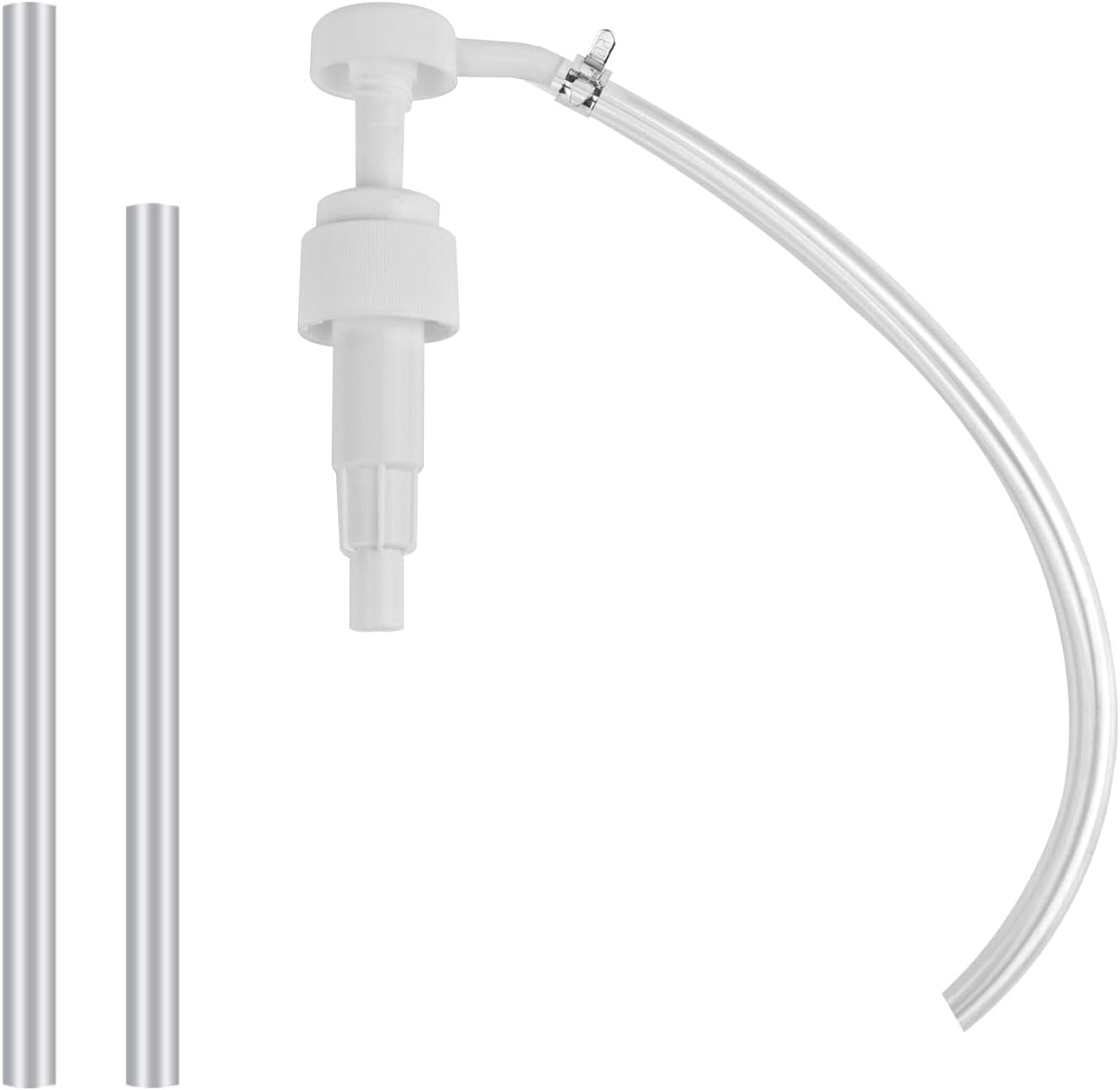 NQEUEPN Fluid Transfer Pump, Lower Unit Gear Oil Pump Fluid Pump for Quart Bottles Hand Pump Transfers Gear Oil for Differential & Transmission Fluid Fits Most Boat and Car Engines image number 2
