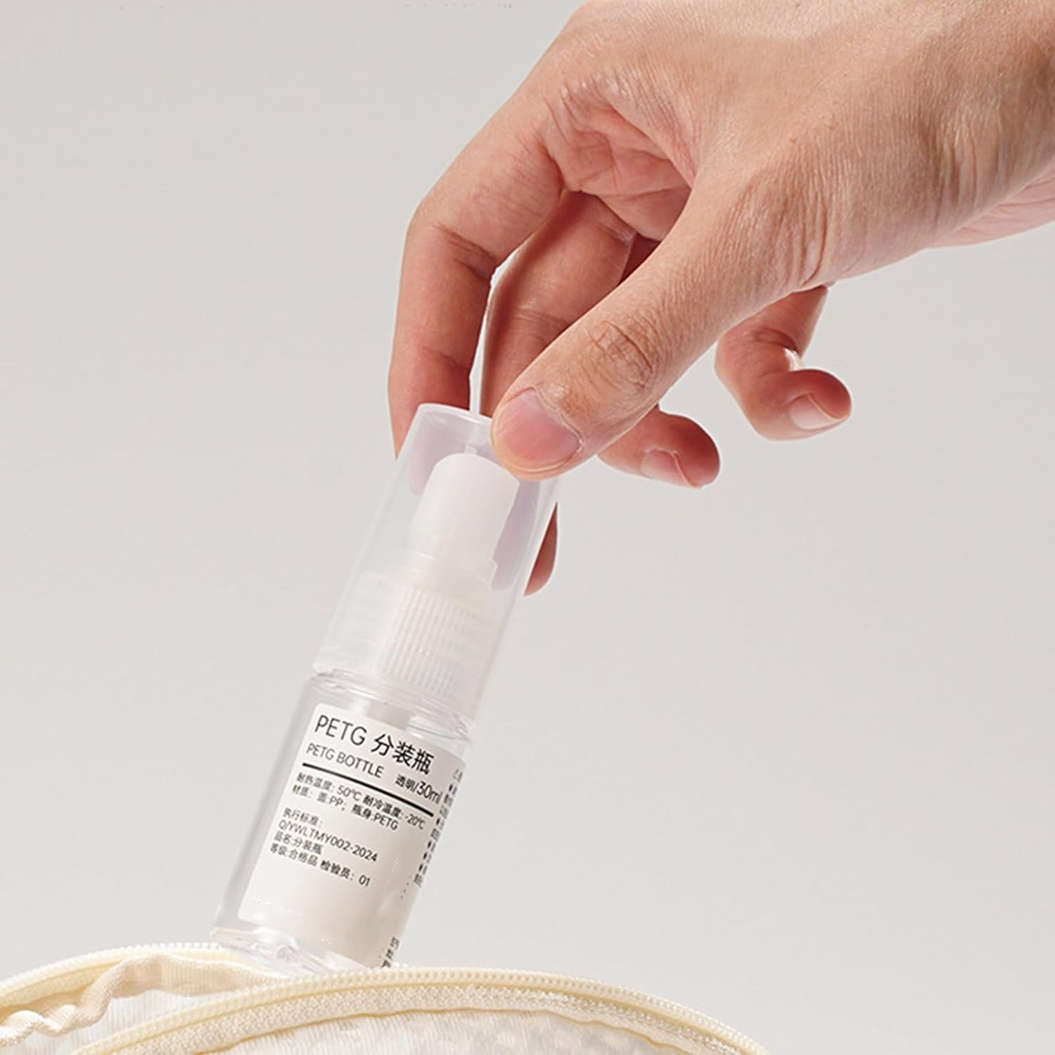 Travel Perfume Bottle Mist Spray Bottle Empty Clear Atomizer Container Portable Perfume Sample Bottle Small Sprayer image number 4