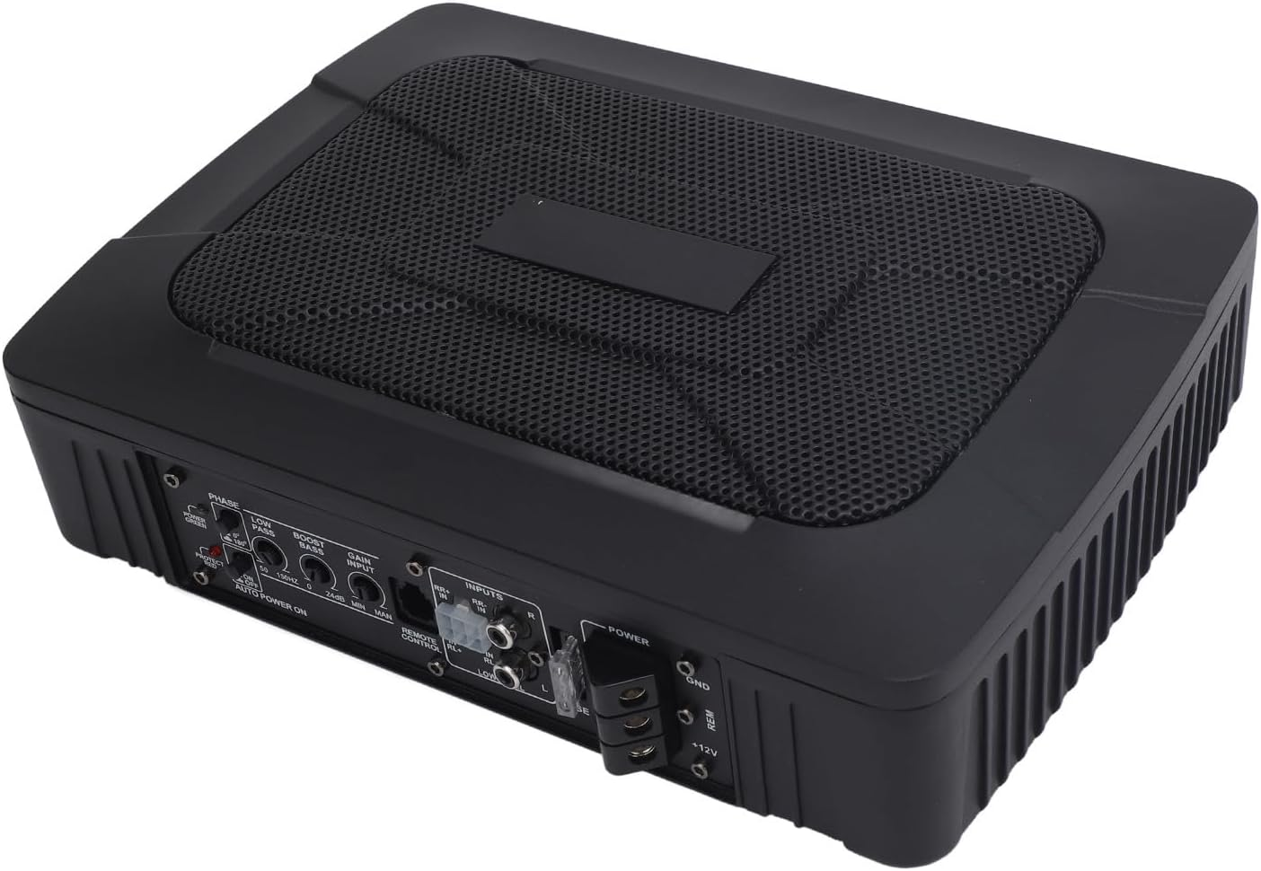 Ultra Compact Underseat Car Subwoofer 600W Amplifier 150W RMS Slim Active Subwoofer for Car image number 3