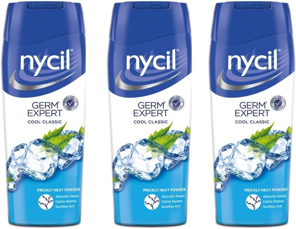 3 X Nycil Cool Classic Talcum Powder - 50G image number 4