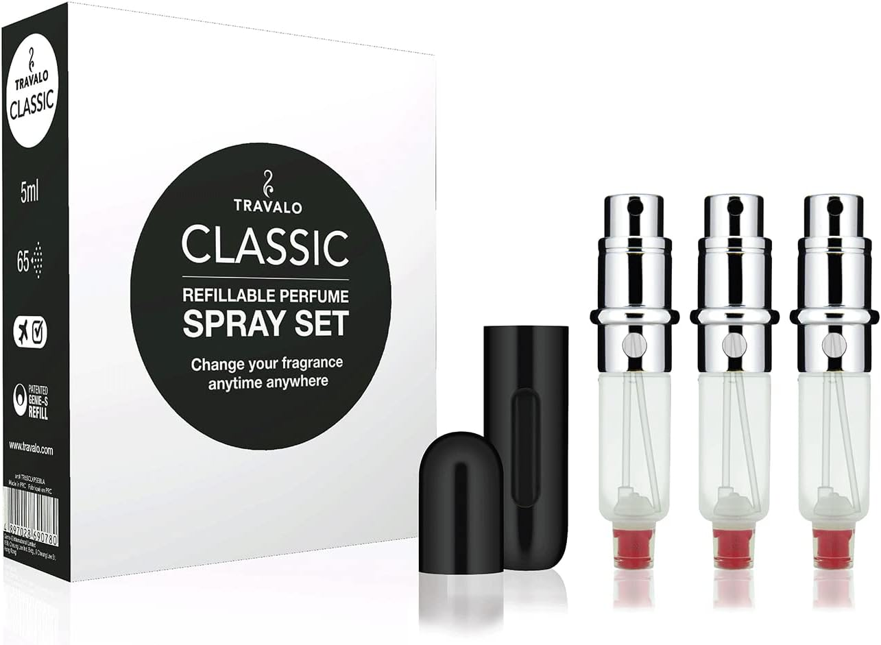 Travalo Perfume Atomiser Set Black image number 4