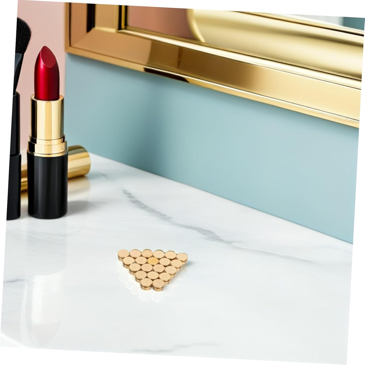 WOFASHPURET 20Pcs Metal Nail Art Rotating Charm Spinning Nail Charm Rotating Spinner Metal Bearing Spinner for Diy Manicure and Decor image number 2