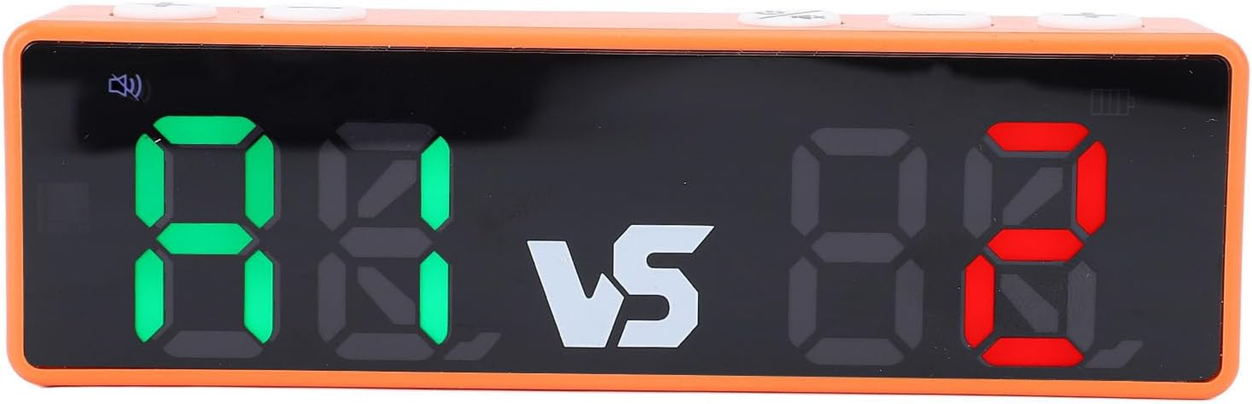 Mini Digital Scoreboard, 4 Digits Cornhole Score Keeper with Long Battery Life, Loud Buzzer, Suitable for Basketball Baseball Volleyball image number 6