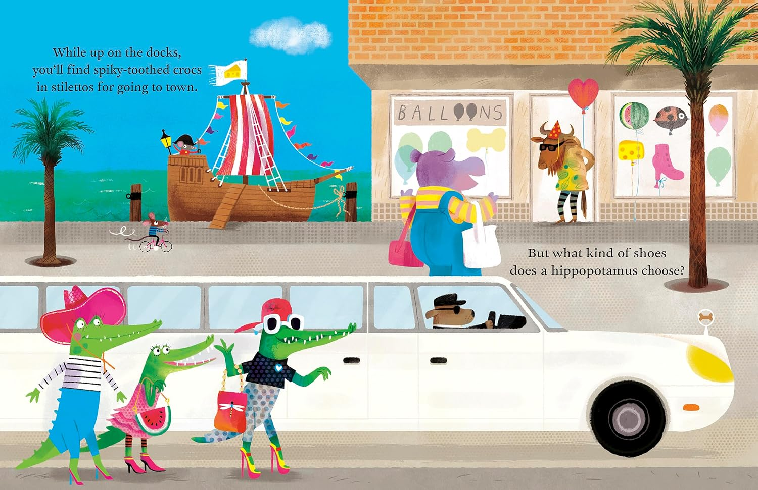 What Kind of Shoes Does a Hippopotamus Choose?