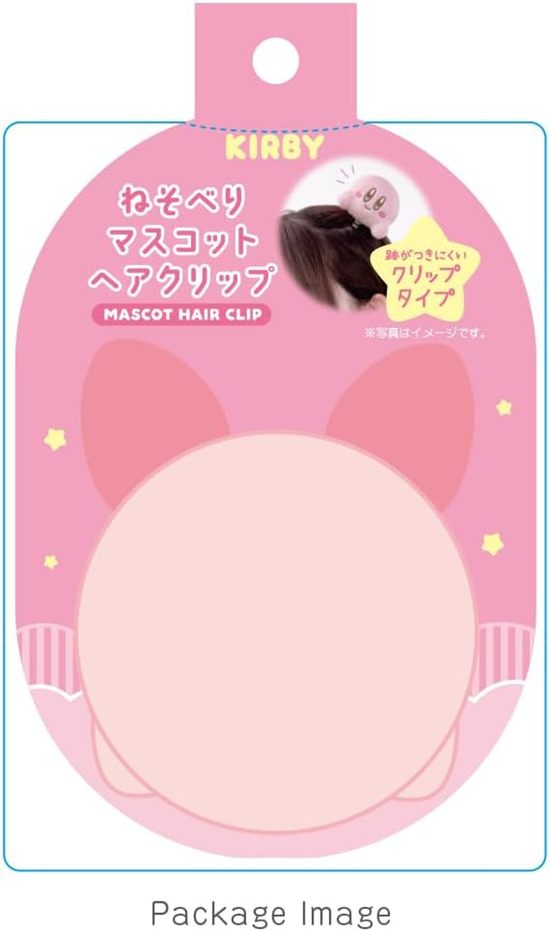 Tees Factory Kirby HK-5537689KB Hoshi Kirby Nesoberi Mascot Hair Clip image number 3