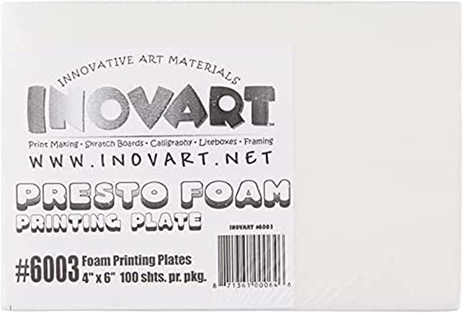 INOVART Presto Foam Printing Plates, 9"X12", 12 Sheets image number 2