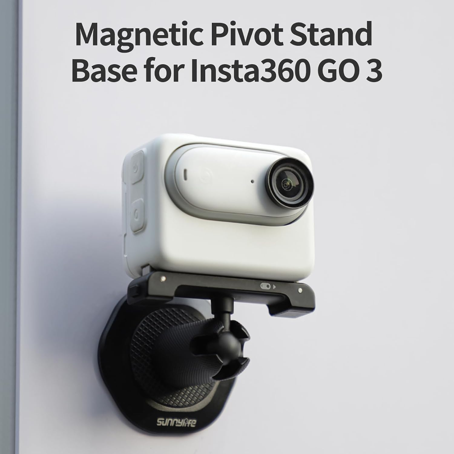 Magnetic Camera Mount Base Stand with 1/4"-20 Thread for DJI Osmo Pocket 3 and 2, for Insta360 ONE X4/X3/2/1/GO 3, for FIMI Palm 2/1 Action Camera, XICEN DJI Osmo Pocket 3 Accessories image number 6