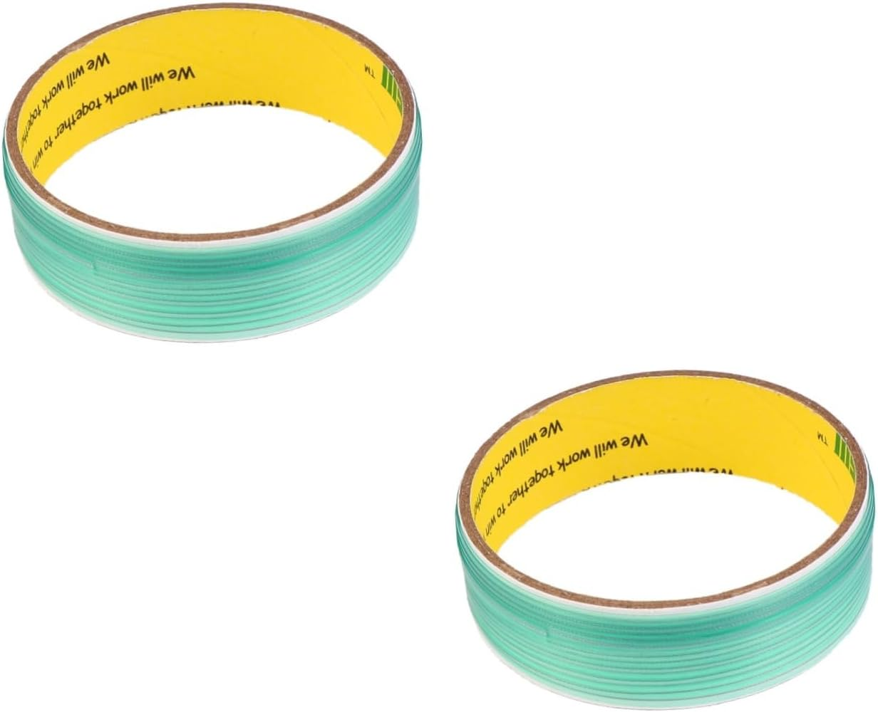 INOOMP 2Pcs Professional Car Vinyl Wrap Cutting Tape Safe Easy Cutting Film Tool image number 2